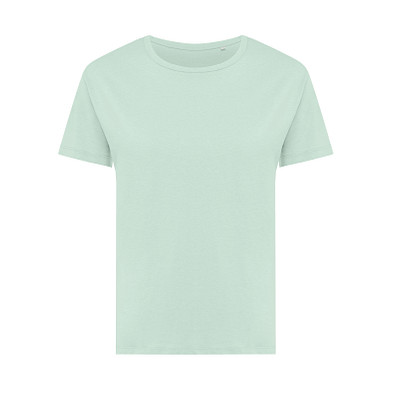 Iqoniq Yala Damen T-Shirt aus recycelter Baumwolle, crushed mint, XL
