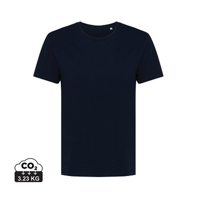 Iqoniq Yala Damen T-Shirt aus recycelter Baumwolle, navy blau, XS