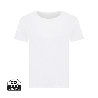 Iqoniq Yala Damen T-Shirt aus recycelter Baumwolle, weiß, XXL