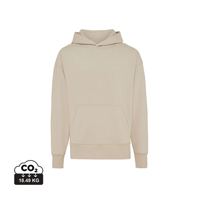 Iqoniq Yoho Relax-Hoodie aus recycelter Baumwolle, desert, XXS
