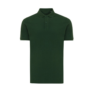 Iqoniq Yosemite PiquÃ©-Poloshirt aus recycelter Baumwolle, forest green, M
