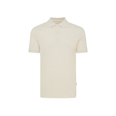 Iqoniq Yosemite Piqué-Poloshirt aus recycelter Baumwolle, natural raw, L