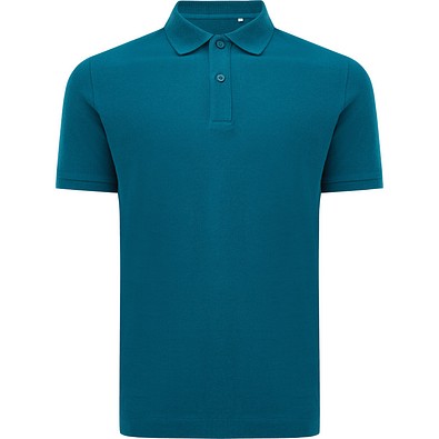 IQONIQ Yosemite Piqué-Poloshirt aus recycelter Baumwolle, dark teal, XXL