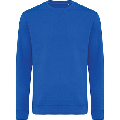 IQONIQ Zion Rundhals-Sweater aus recycelter Baumwolle, Königsblau, XXS