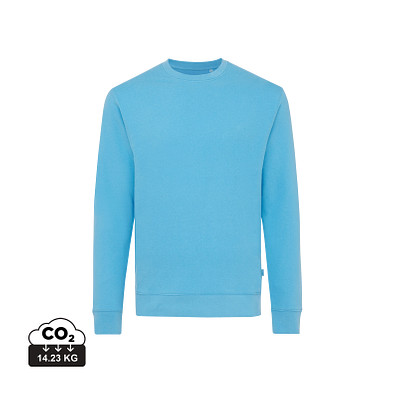 Iqoniq Zion Rundhals-Sweater, ruhiges blau, M