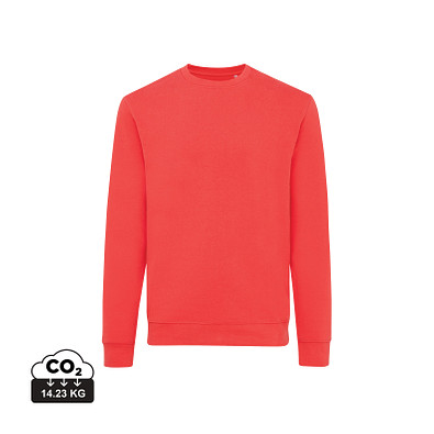Iqoniq Zion Rundhals-Sweater, sattes rot, XL
