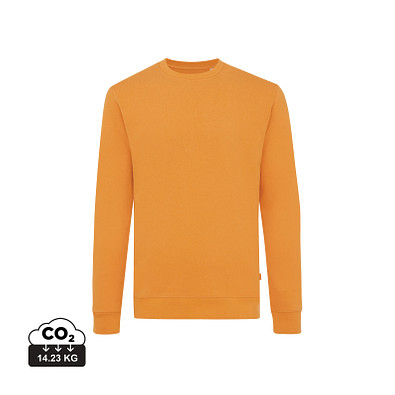 Iqoniq Zion Rundhals-Sweater, sonnenuhr orange, XXXL