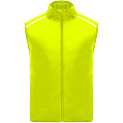 Jannu leichte Laufweste Unisex, Fluor Yellow, 2XL