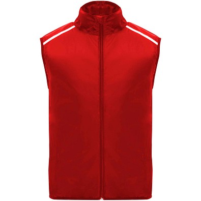 Jannu leichte Laufweste Unisex, rot, 2XL