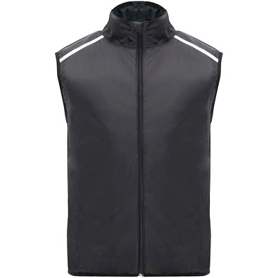 Jannu leichte Laufweste Unisex, schwarz, 2XL