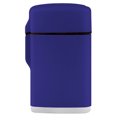 Jet-Flame Feuerzeug Rubber, blau Jet-Flame Feuerzeug Rubber, blau
