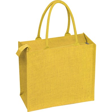 Jutetasche Westminster,gelb