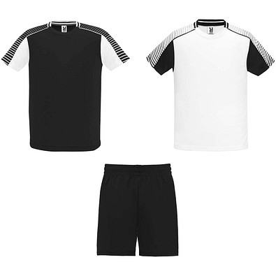Juve Sport-Set für Kinder, weiß/schwarz, 16