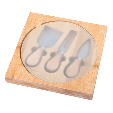 Käse-Messerset ORBITY,braun