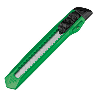 Kartonmesser aus Kunststoff, grün
