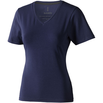 ELEVATE Damen Öko T-Shirt Kawartha, dunkelblau, L