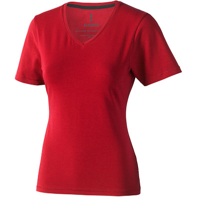 ELEVATE Damen T-Shirt Kawartha, rot, XS