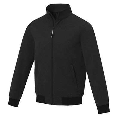 Keefe leichte Bomberjacke - Unisex, schwarz, L