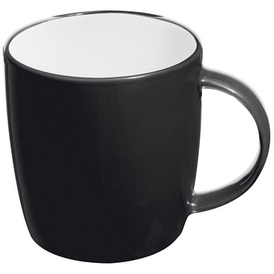 Keramiktasse Martinez,schwarz