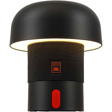 Kooduu Sensa Play Mini Tragbarer JBL Lautsprecher mit Leuchte, anthrazit