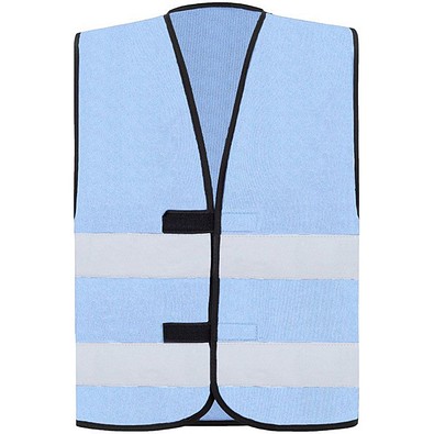 Korntex® Warnweste Dortmund, XL, Himmelblau