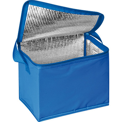 Kühltasche für 6 Dosen à 0,5 l, blau