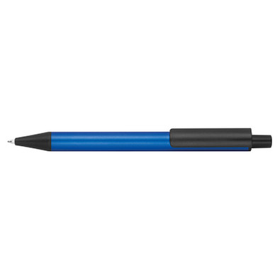 Kugelschreiber aus Aluminium , blau