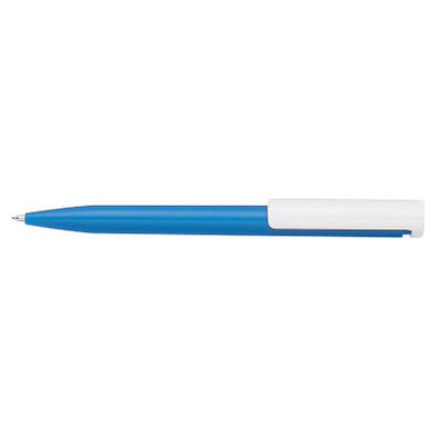 Kugelschreiber aus Kunststoff, blau
