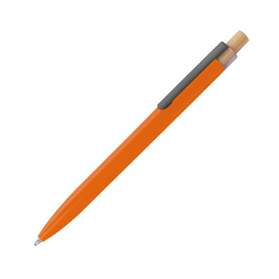 Kugelschreiber aus recyceltem Aluminium , orange