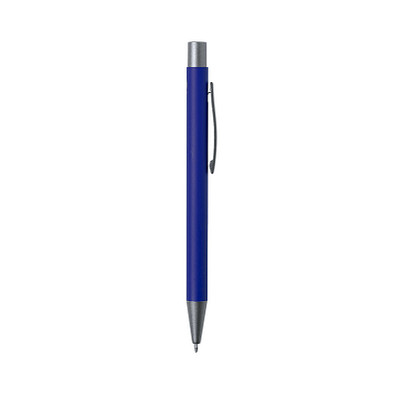 Metall-Kugelschreiber Alu-Recycled, blau-matt