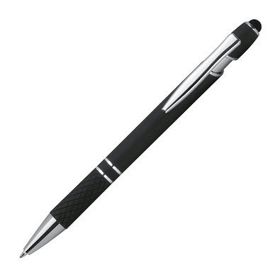 Kugelschreiber mit Muster, schwarz