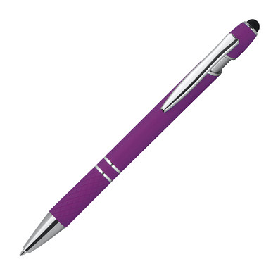 Kugelschreiber mit Muster, violett