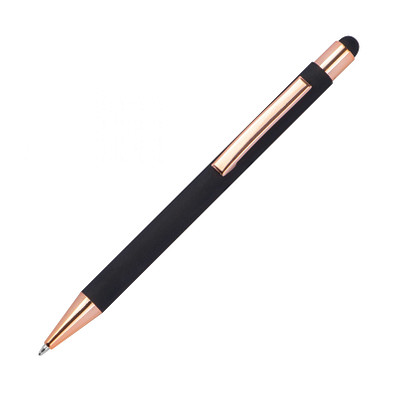 Kugelschreiber mit Touch-Pen Miramar,schwarz