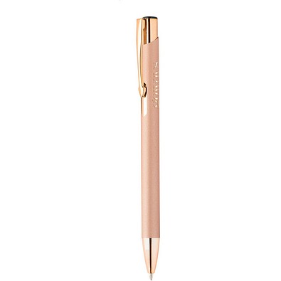 Metall-Kugelschreiber rose/roségold