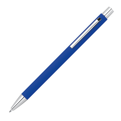 Metall-Kugelschreiber Cardiff, mittelblau