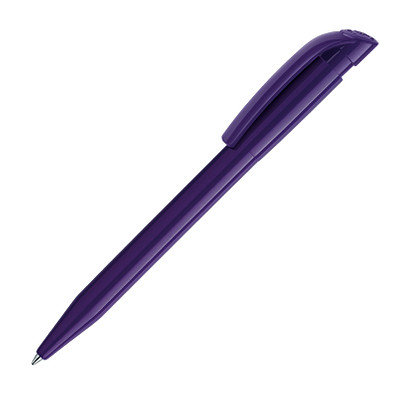 Kugelschreiber Total MADE IN EUROPE, blaue Mine, violett