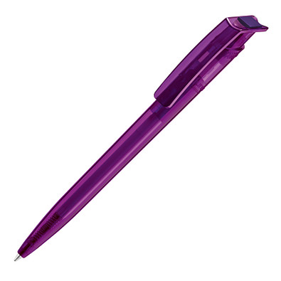 uma® Druckkugelschreiber Recycled PET-Pen, blaue Mine, violett