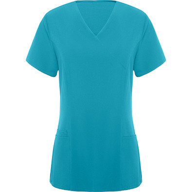 Kurzarm-Top Ferox Woman für Damen im Service, L, blue danube