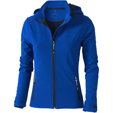 ELEVATE Damen Softshell Jacke Langley, blau, S