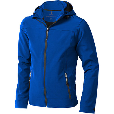 ELEVATE Herren Softshell Jacke Langley, blau, XXL