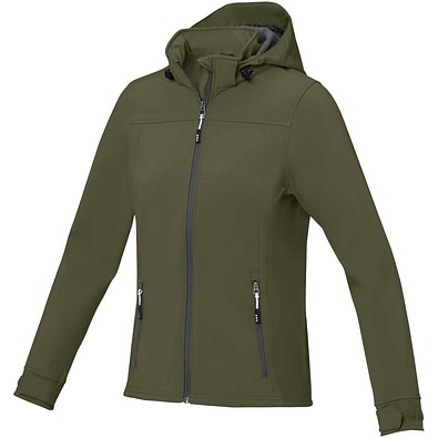 Langley Softshelljacke für Damen, Forest Green2, L