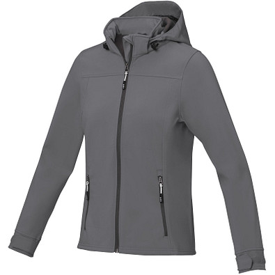 Langley Softshelljacke für Damen, stahlgrau,  S