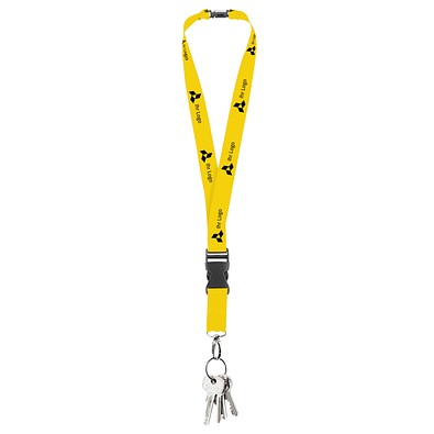 Lanyard Express, 10 mm, Gelb (Yellow 012 C)