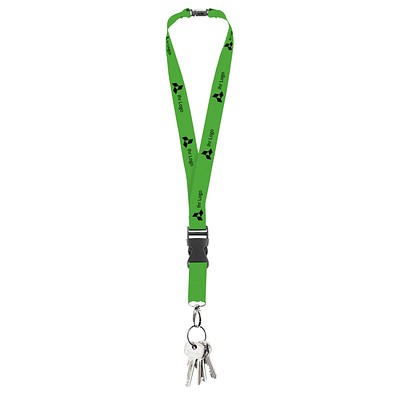 Lanyard Express, 15 mm, Grün (Green 361 C)