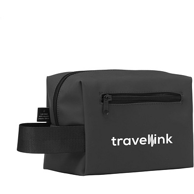 Lennon RCS Recycled PU Kulturtasche, Schwarz