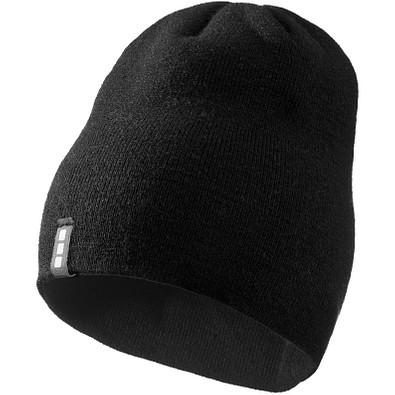 ELEVATE Unisex Mütze Beanie Level, schwarz