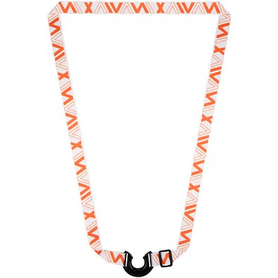 Lian Sublimation Lanyard mit Flaschenhalter, schwarz
