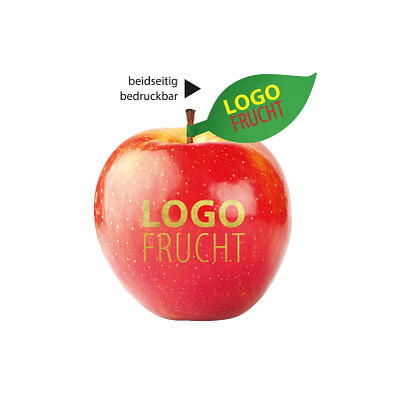 LogoFrucht Apfel rot - Goldberry + Apfelblatt