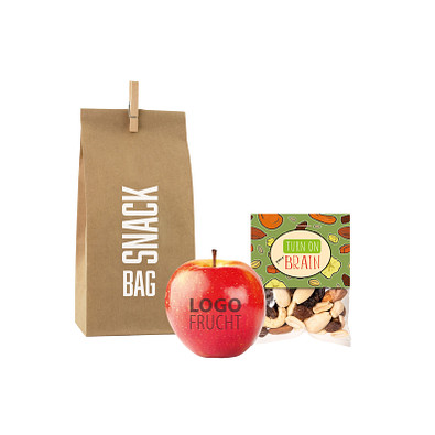 LogoFrucht Power Snack Bag - Rot - Blackberry