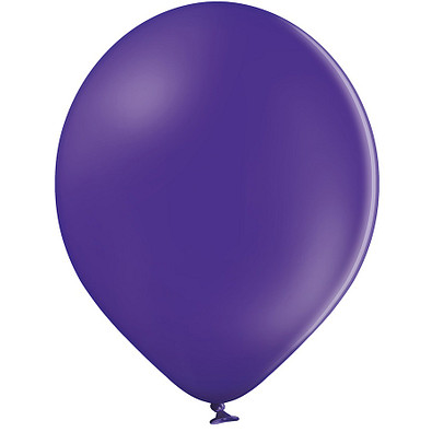 Luftballon aus nachwachsendem Naturkautschuk , Ø ca. 30 cm, Royallila